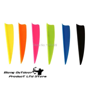 100 шт. лопасти Fletching пластик 2 