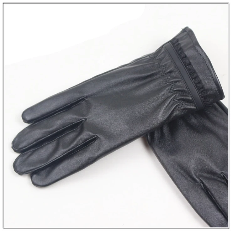 Longkeperer новые кожаные зимние Guantes теплые перчатки из овчины женские кожаные перчатки для вождения предотвращают перчатки от холода для мужчин G273
