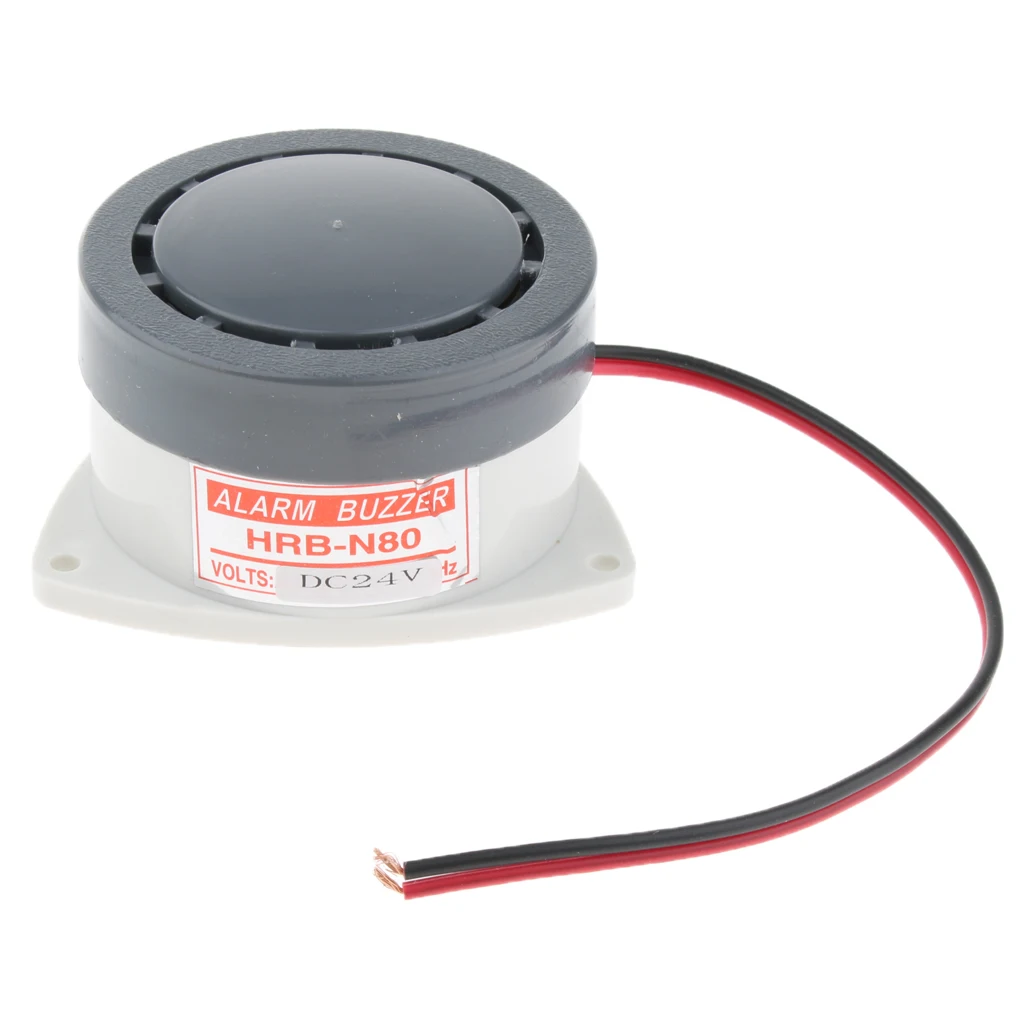 Новейший полезный прочный 24 В пьезо электронный звуковой сигнал 95 дБ непрерывный