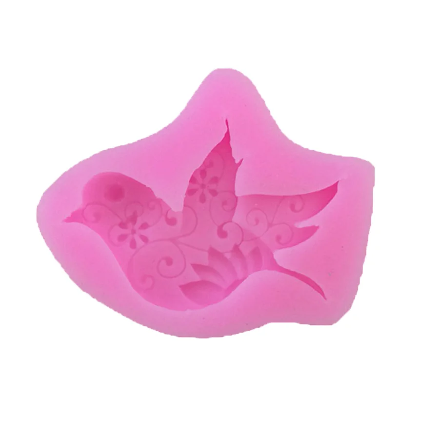 Силиконовые инструменты для торта в форме птицы 1 шт. кексов желе шоколада