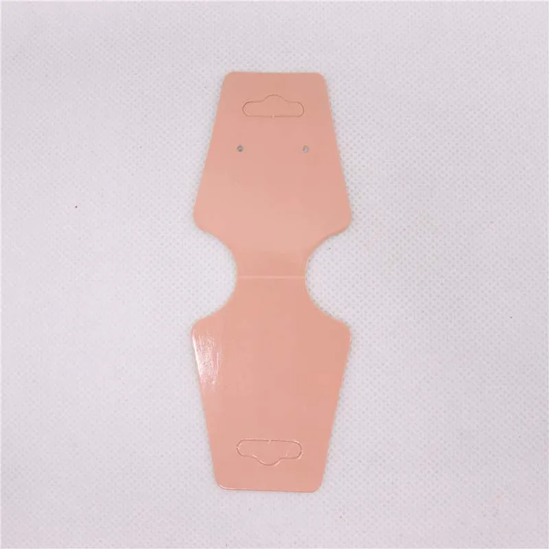 Распродажа карточка для ожерелья розовая черная белая из крафт-бумаги