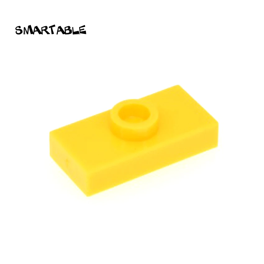 Специальная техническая пластина Smartable 1x2 с 1 штифтом и пазом деталь