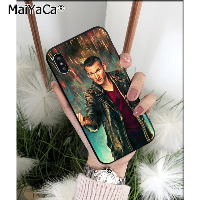 MaiYaCa Doctor who Art Tardis Box TPU Мягкий силиконовый чехол для телефона Apple iPhone 8 7 6 6S Plus X XS MAX 5 5S