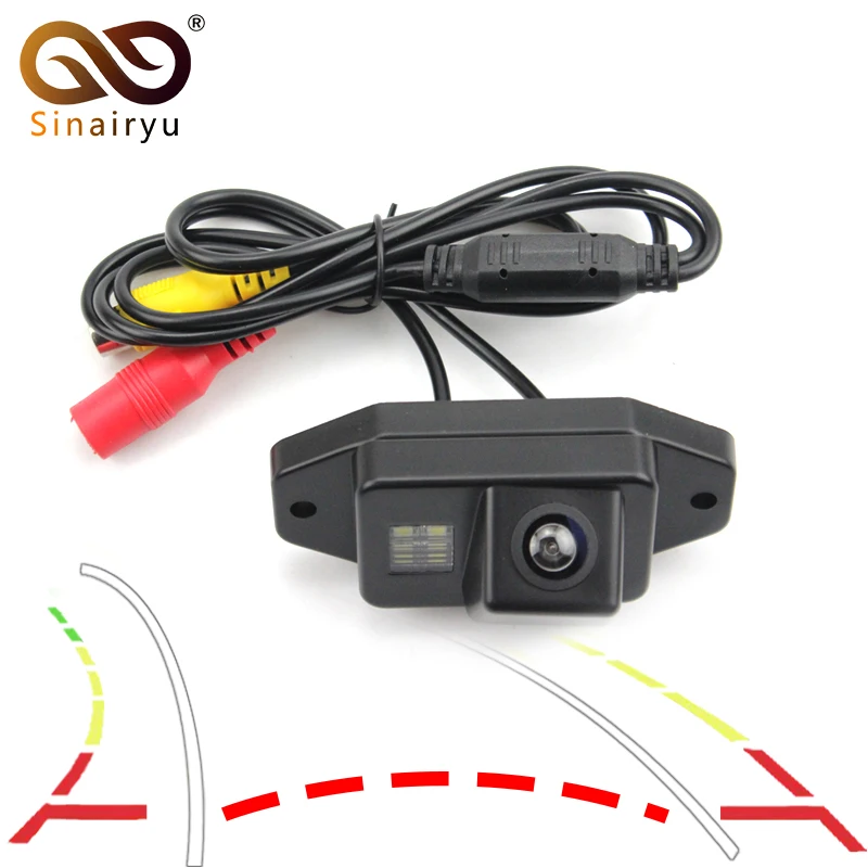 Умный динамический траектории треков заднего вида резервного копирования