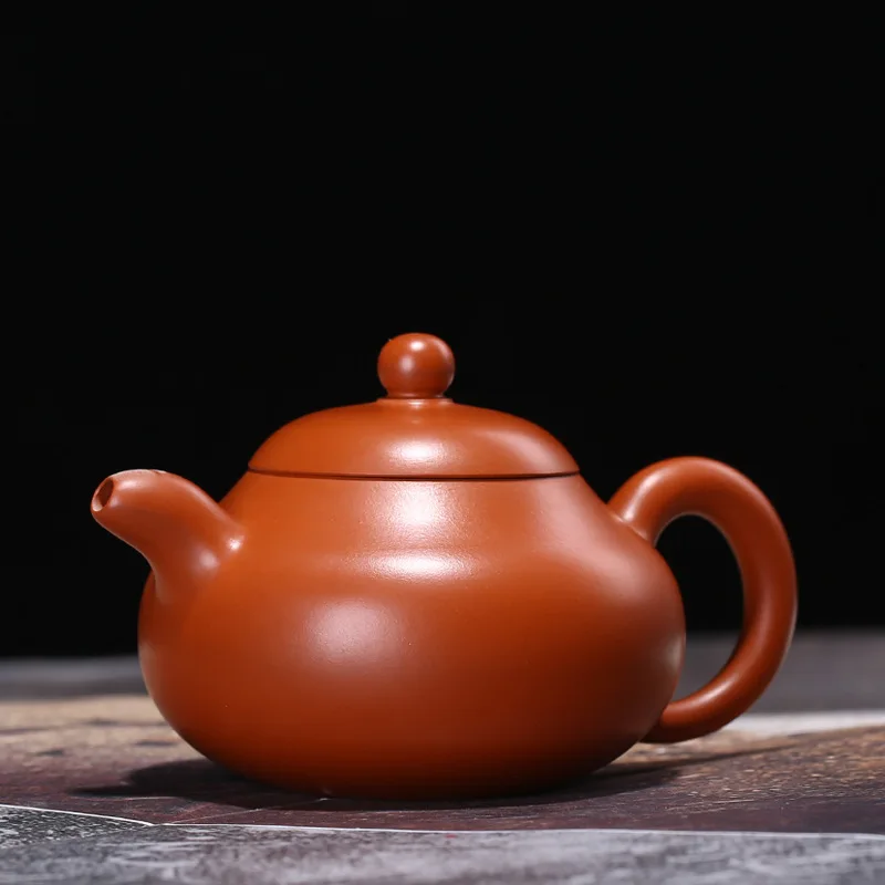 Pear-shaped wholesale ceramic tea-pot undressed ore mud zhu pure manual pan pot of tea custom laser engraving logo name | Дом и сад