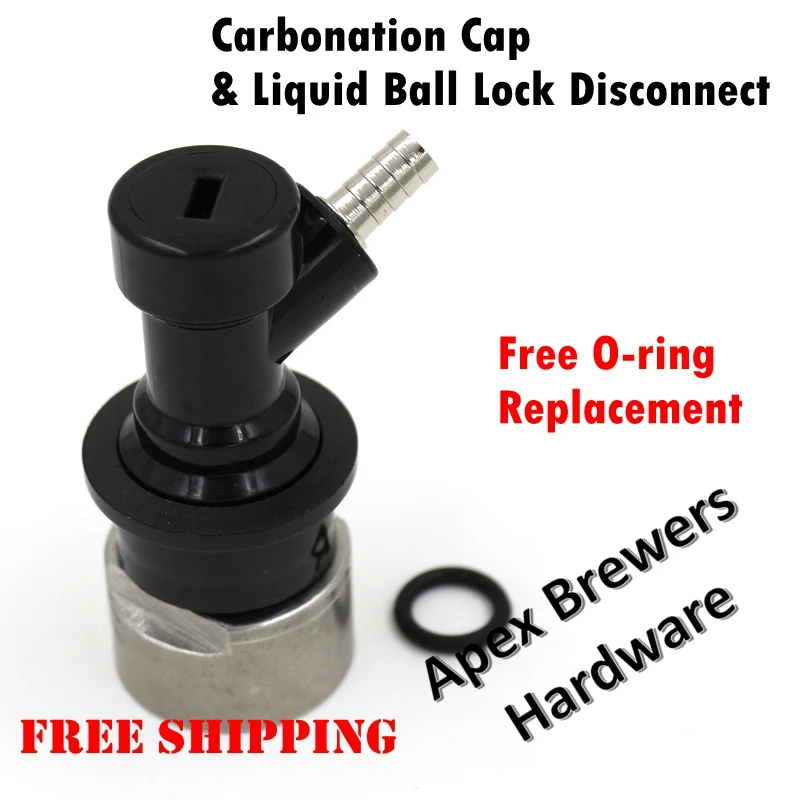 Колпачок из нержавеющей стали для газирования и блокировка жидких шариков