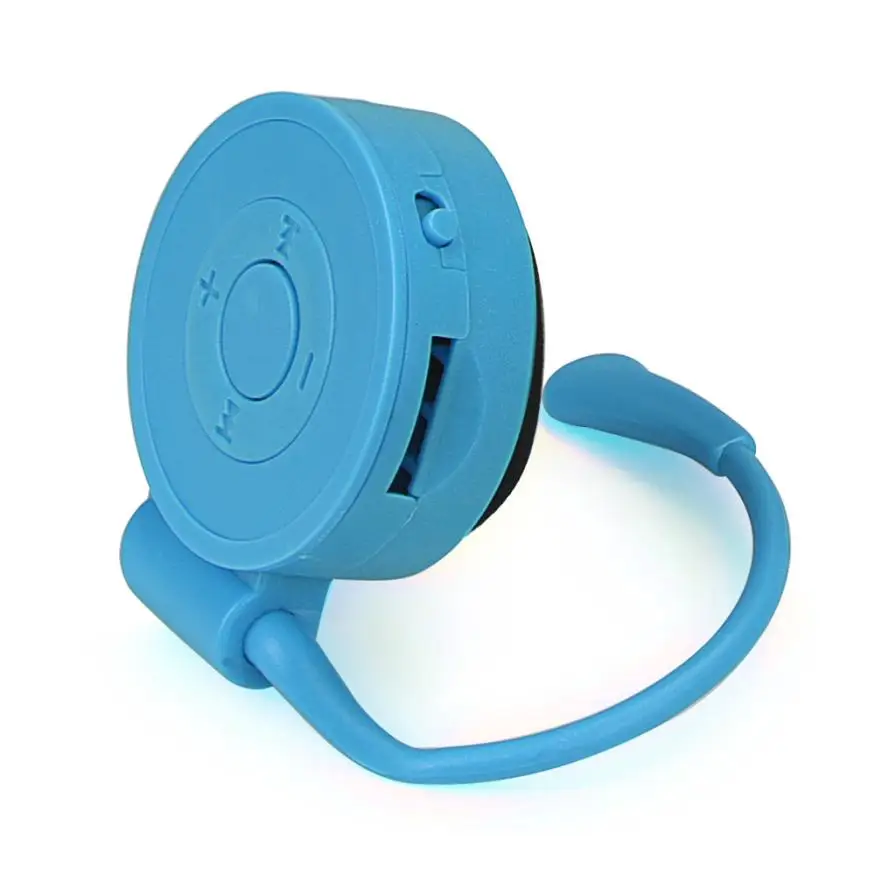 Синий HIPERDEAL портативный мини USB цифровой Mp3 музыкальный плеер Поддержка 32 Гб SD TF карта со спортивным дизайном# T - Цвет: Синий