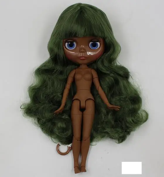 nude dolls 5 Супер черный обнаженный blyth кукла девушка куклы - Цвет: nude dolls 5