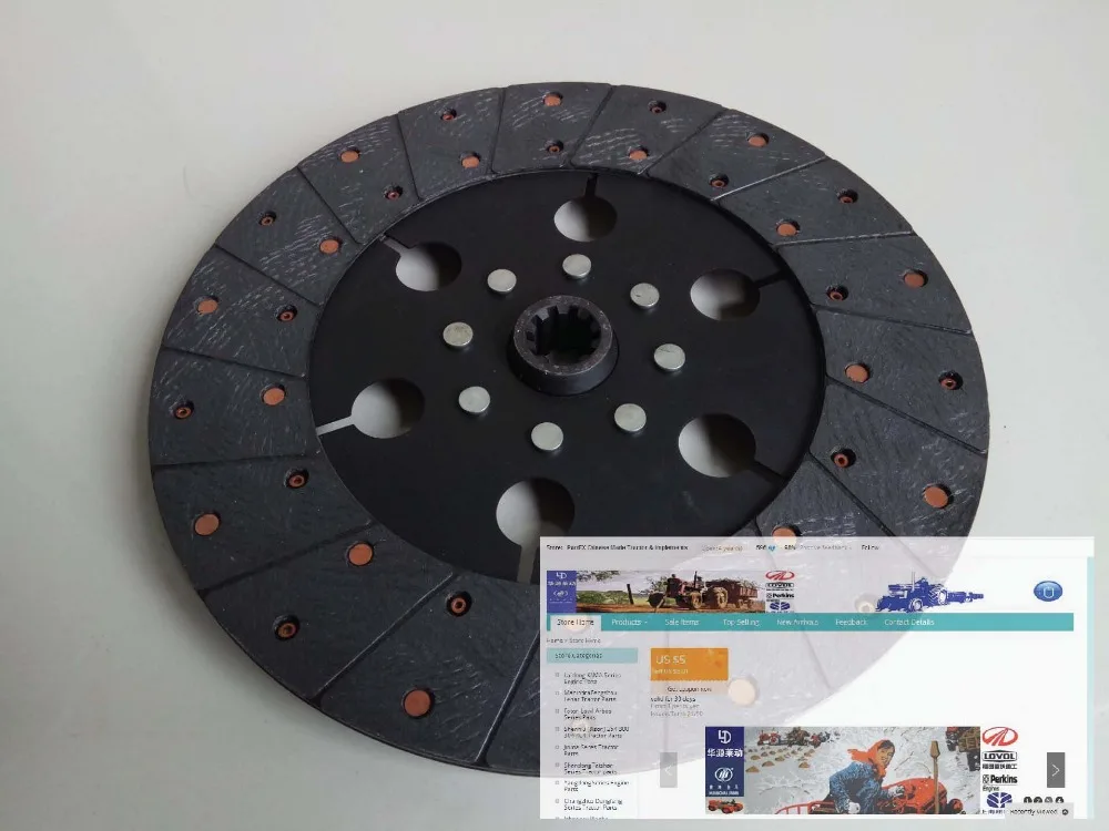 TA800.211 the clutch assembly with PTO disc for Foton TA series tractor please check shape when make order | Инструменты