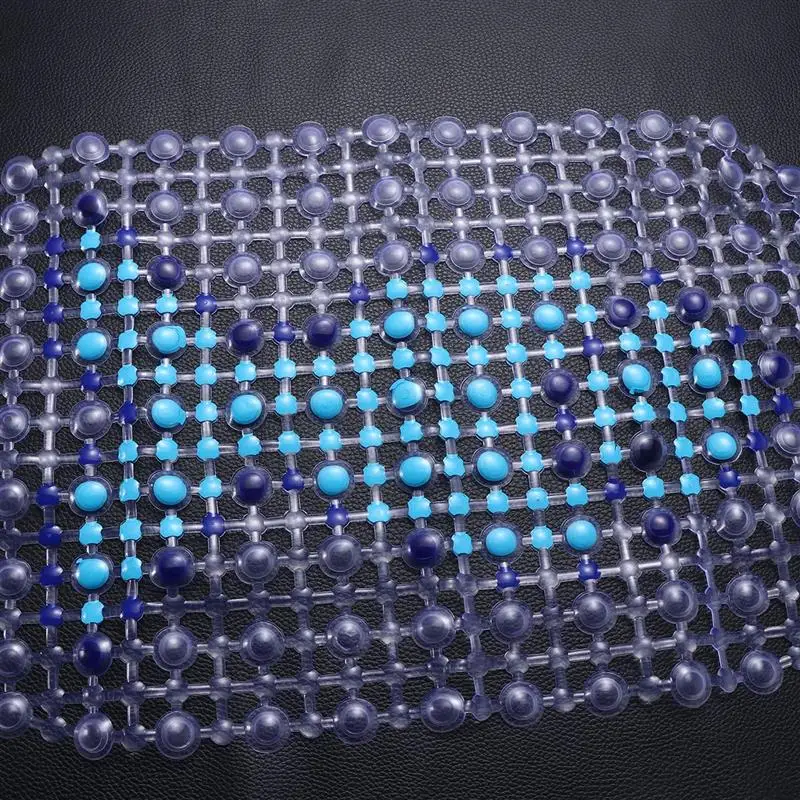 1 шт. нескользящий мультяшный Красочный Массажный коврик Практичный Прочный