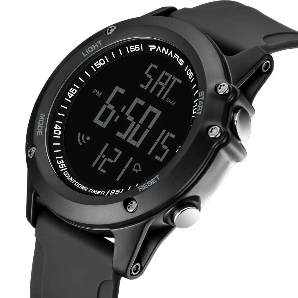 Мужские часы Роскошные водонепроницаемые спортивные цифровые мужские