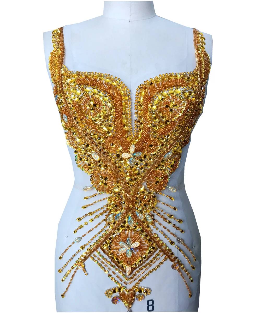 4 цвета: серебристый/красный/синий/золото ручная работа стразы аппликация