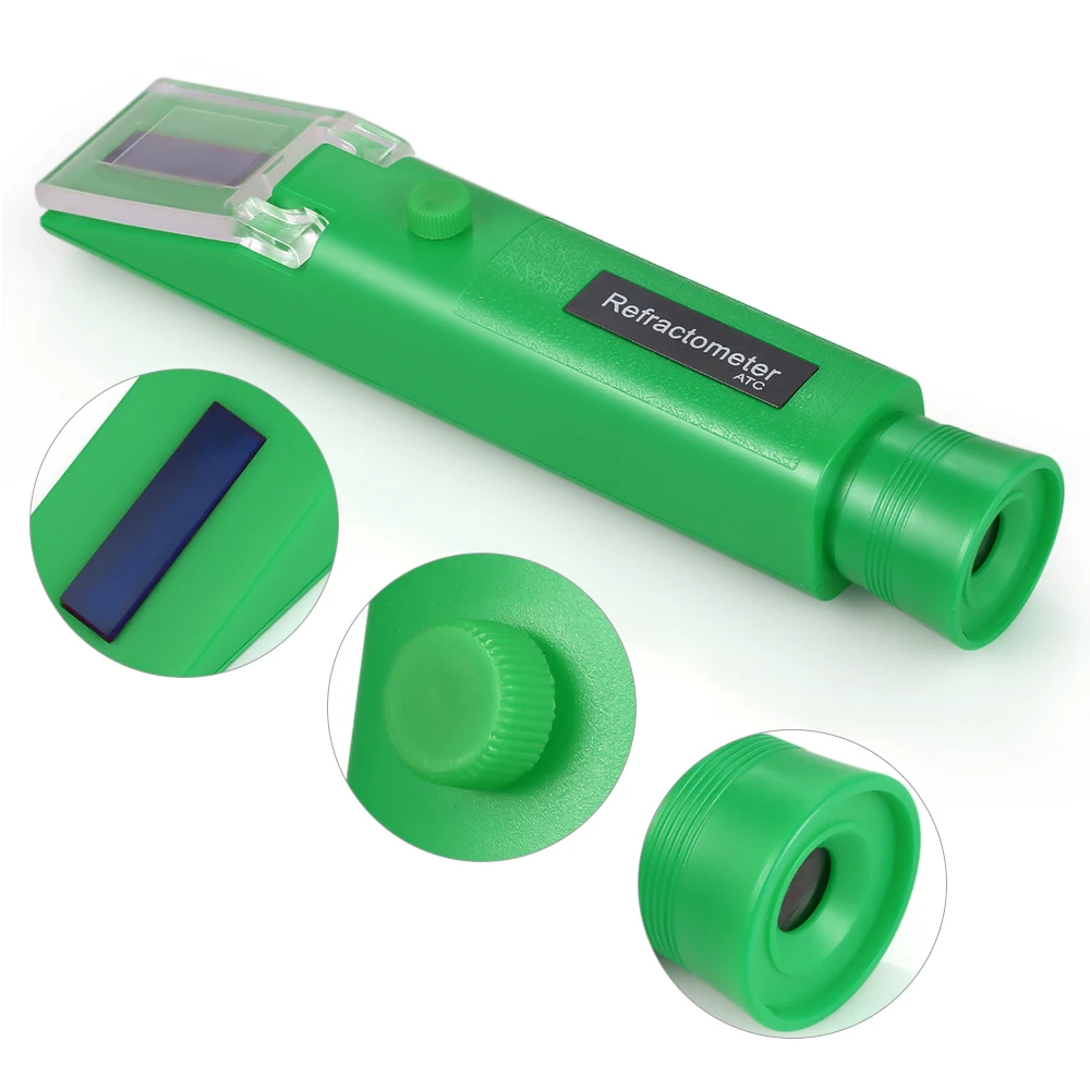 Портативный ручной соленометр ATC рефрактометр морской воды галометр измеритель