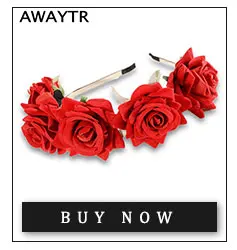AWAYTR, женские богемные Цветочные ободки, стеклянные бусины, резинки для волос, новинка, Женская Праздничная Цветочная повязка на голову, аксессуары для волос, головные уборы