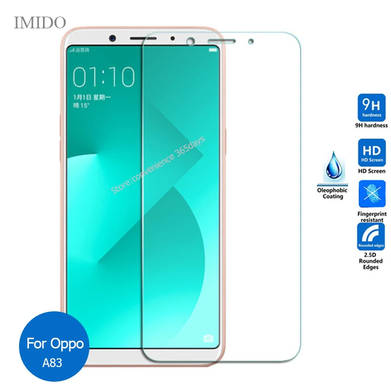 

2PCS For OPPO F11 A7 A9 2020 F9 A92 A52 A91 F5 A3S A5 RX17 A5S AX7 Tempered glass Screen Protector on A 5S 5 9 7 92 52 3S F 11