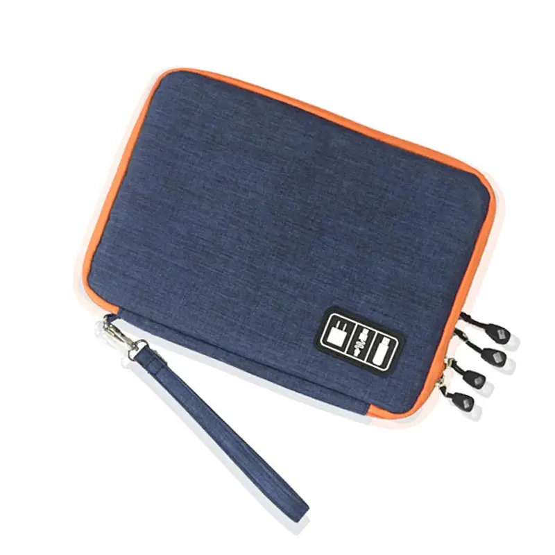 Navy Для iPad 9,7 Air 1 2 3 10,2 рукав Чехол для iPad Pro 11 10,5 9,7 сумка для хранения электронных аксессуаров для iPad mini 5 4 - Цвет: Navy