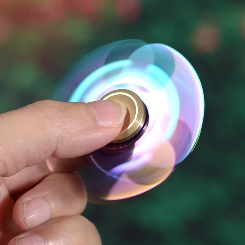 Babelemi Spinner Радуга Цвет амулеты из сплава металла и цинка Спиннеры ручной блесны