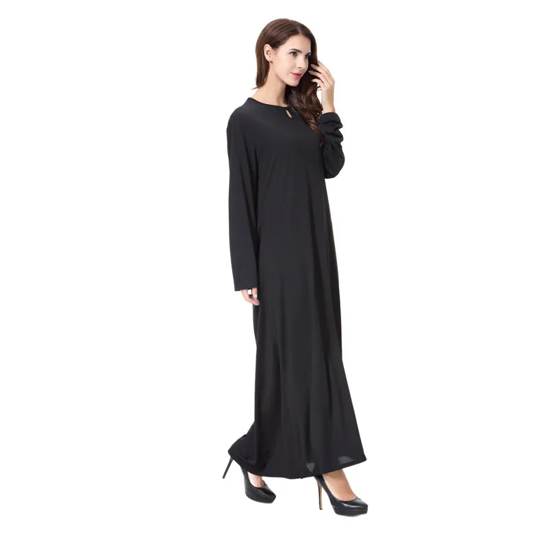 Традиционная abaya Дубай Кафтан марокканский турецкий хиджаб черные мусульманские