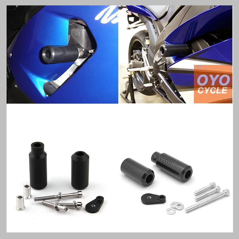 Для 2005 2006 Kawasaki Ninja ZX6R ZX6RR ZX 636 6R 6RR ZX636 без рамки слайдер защита от падения
