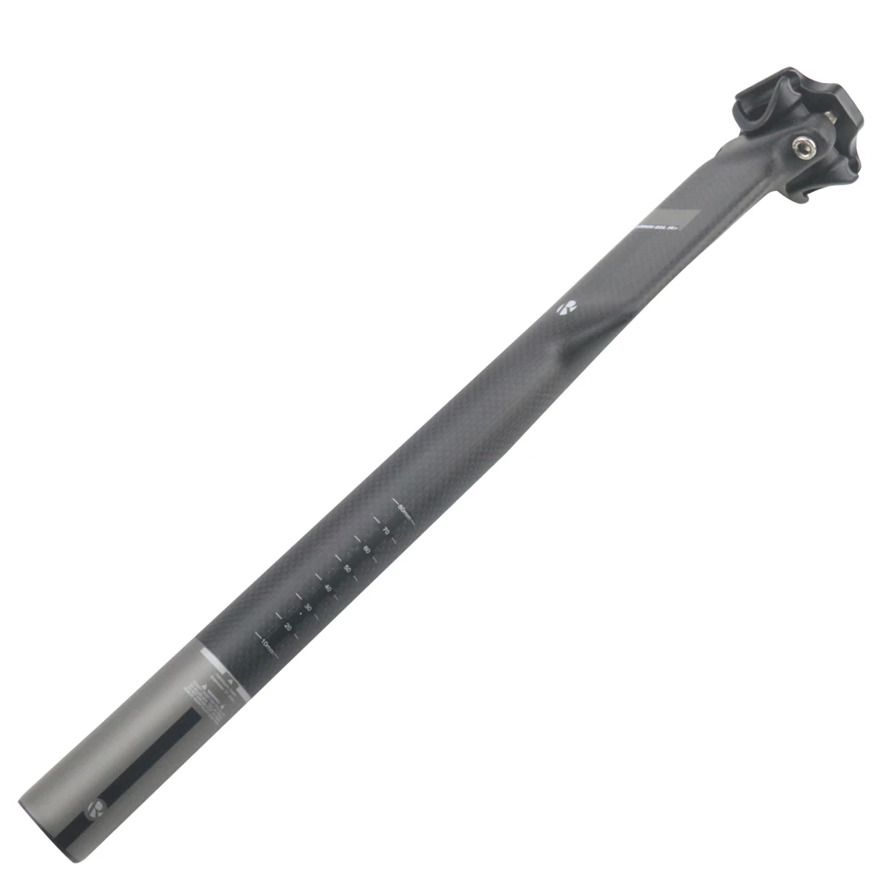 RXL SL Mountain Bike Seat Post 350/400mm Road Bicycle Seatpost Carbon 31.6/30.8/27.2mm 3K Matte Breaking Wind | Спорт и развлечения