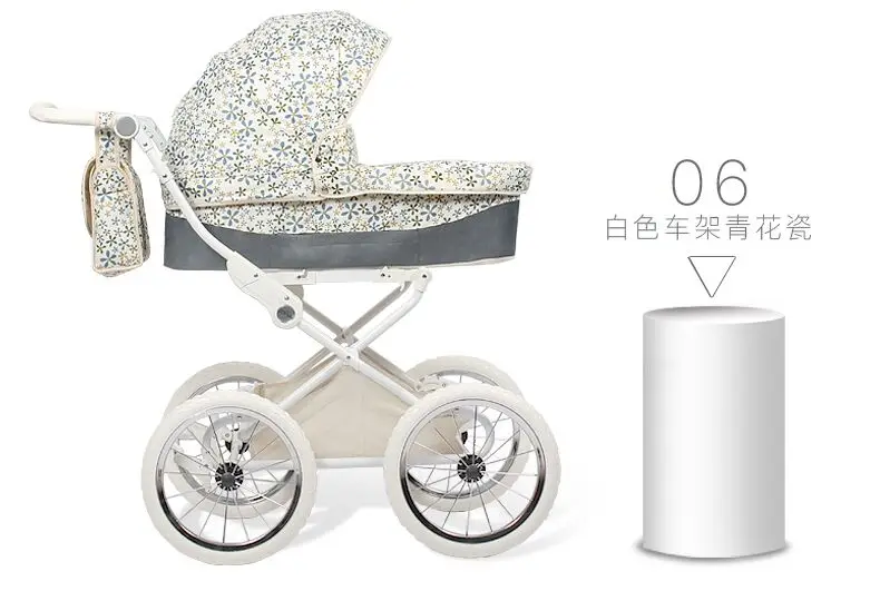 Coolbaby, европейская детская коляска, двухполосная, снижающая вибрацию, коляска, роскошная, высокопрофильная, BB коляска, babe, четырехколесная тележка
