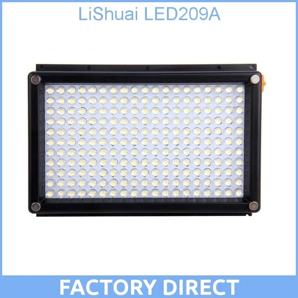 LiShuai LED209A профессиональная 209 светодиодная камера осветительная панель для
