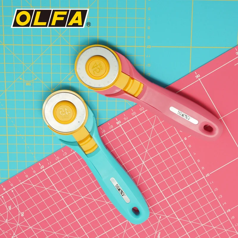 Импортный маленький нож OLFA для варочной панели изогнутый резки ткани водный