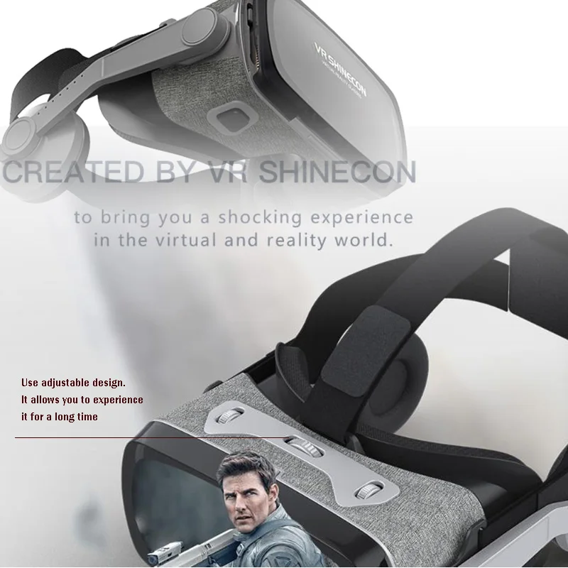 Очки виртуальной реальности 3 D VR гарнитура для 4 6 дюймов мобильный телефон + умная