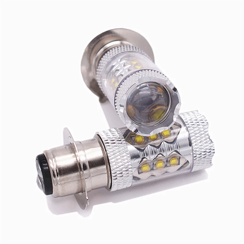 

2PCS Motorcycle Headlight P15D H6M H6 80W 16SMD LED Super Bright High-power Motorcycle Brake Turn Signal Lamp Reversing Bulbs