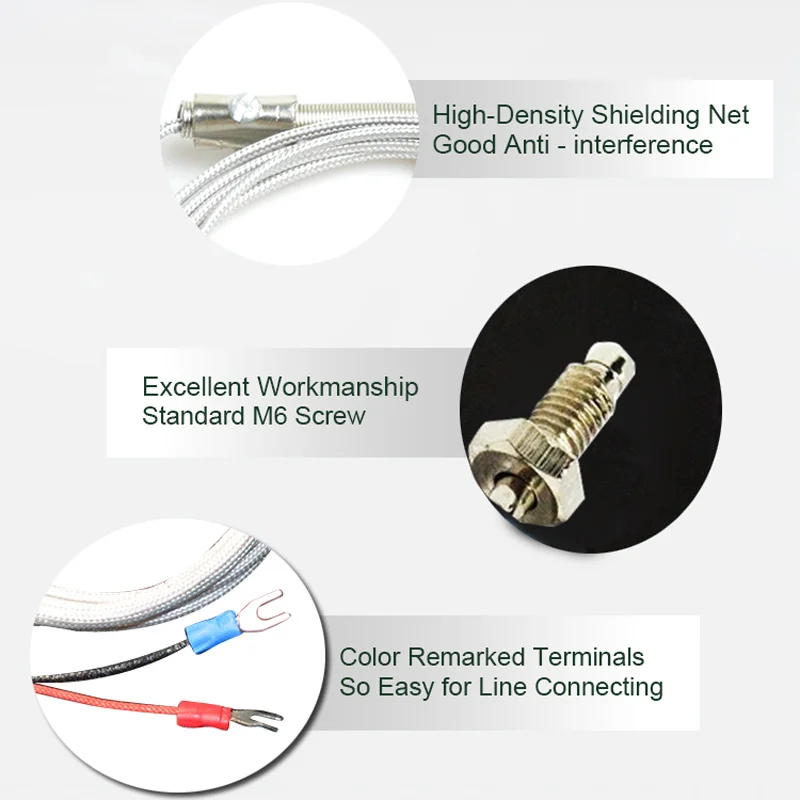 Термопара типа K провод 1 м 2 0 400 градусов|temperature thermocouple|k-type probethermo sensor |
