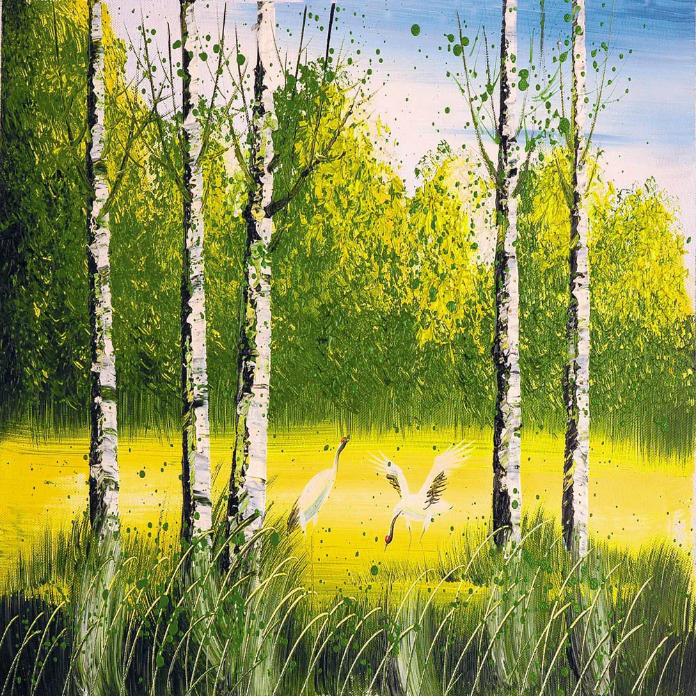XINCHAO Colorful 5D Full Square Embroidery Diamond Drawing Scenic Animal Painting Cross Stitch Home Decoration Crafts | Дом и сад