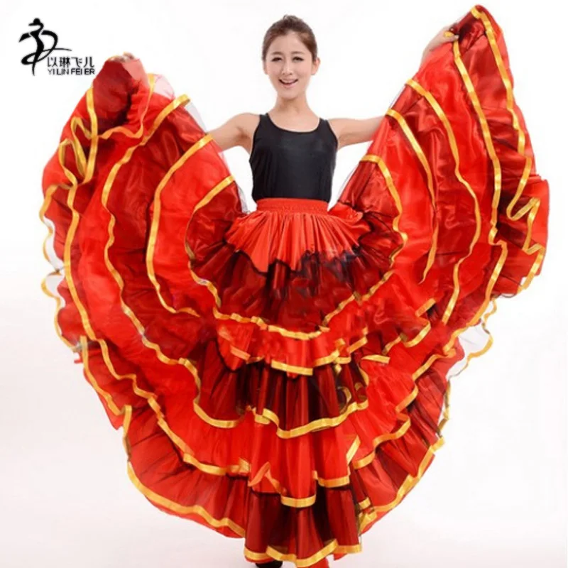 Юбка фламенко испанский сеньорита танцор нарядное платье костюм|skirt set|skirt plainskirt