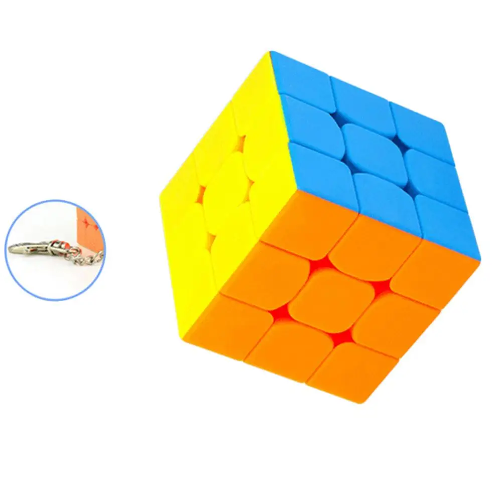 2019 Новое поступление Cubing классная цепочка для ключей 3 см 3x3 магический куб