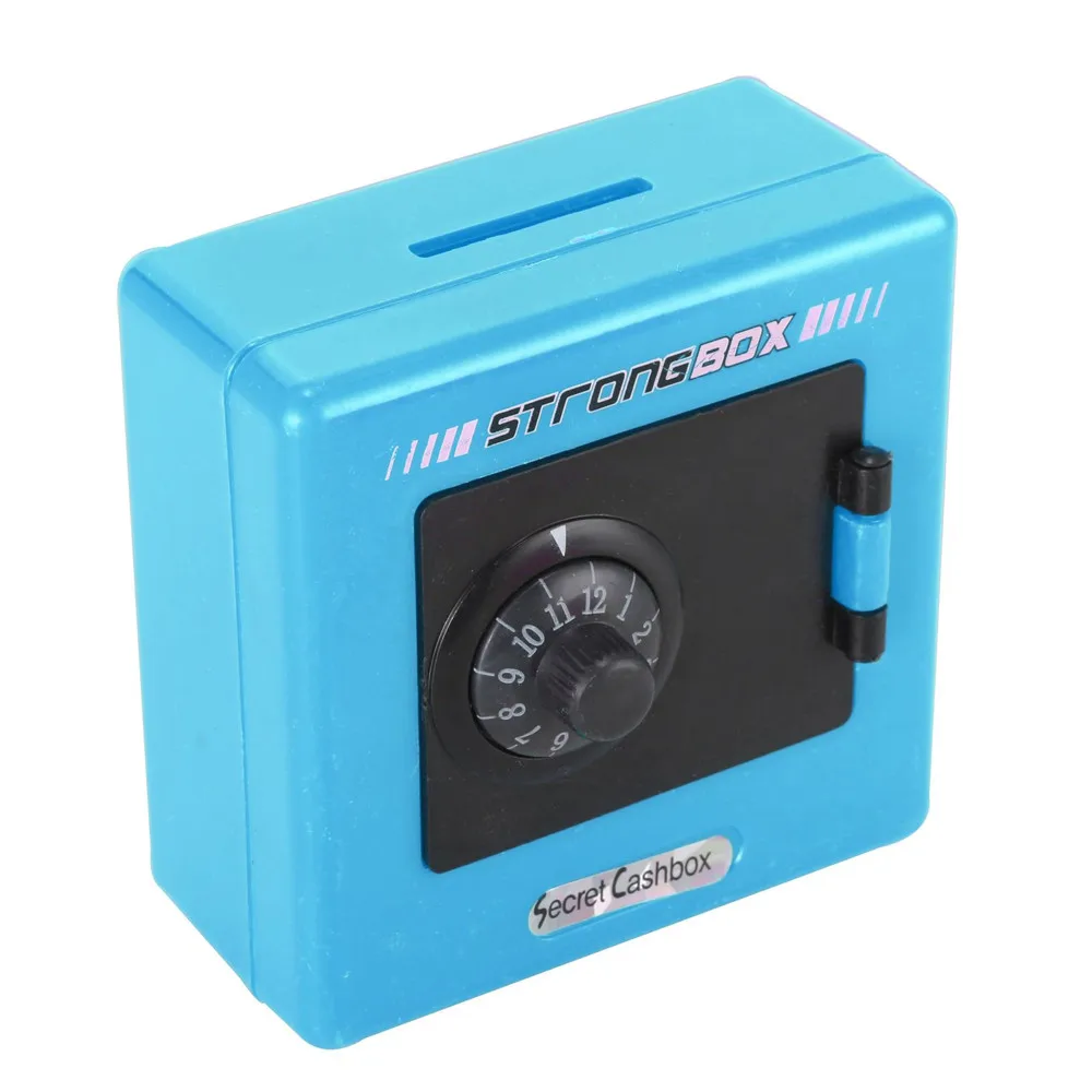 Safe Box Kids Piggy Bank Combination Lock Coin Organizer Money Saving Storage Code Case Coins Collection Secret Container | Дом и сад