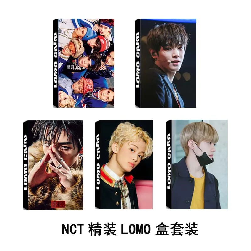 [MYKPOP] NCT 127 безграничные ломо карты Новая мода K POP бумага фото карта HD|photocard|shion |