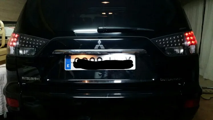 2 шт. 12В LED Canbus безошибочная автомобильная светодиодная лампа номерного знака для