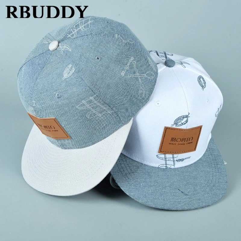 RBUDDY 3D прямые козырьки бейсболки Нью Йорк Хип Хоп Уличная Snapback Trucker папа шляпа для