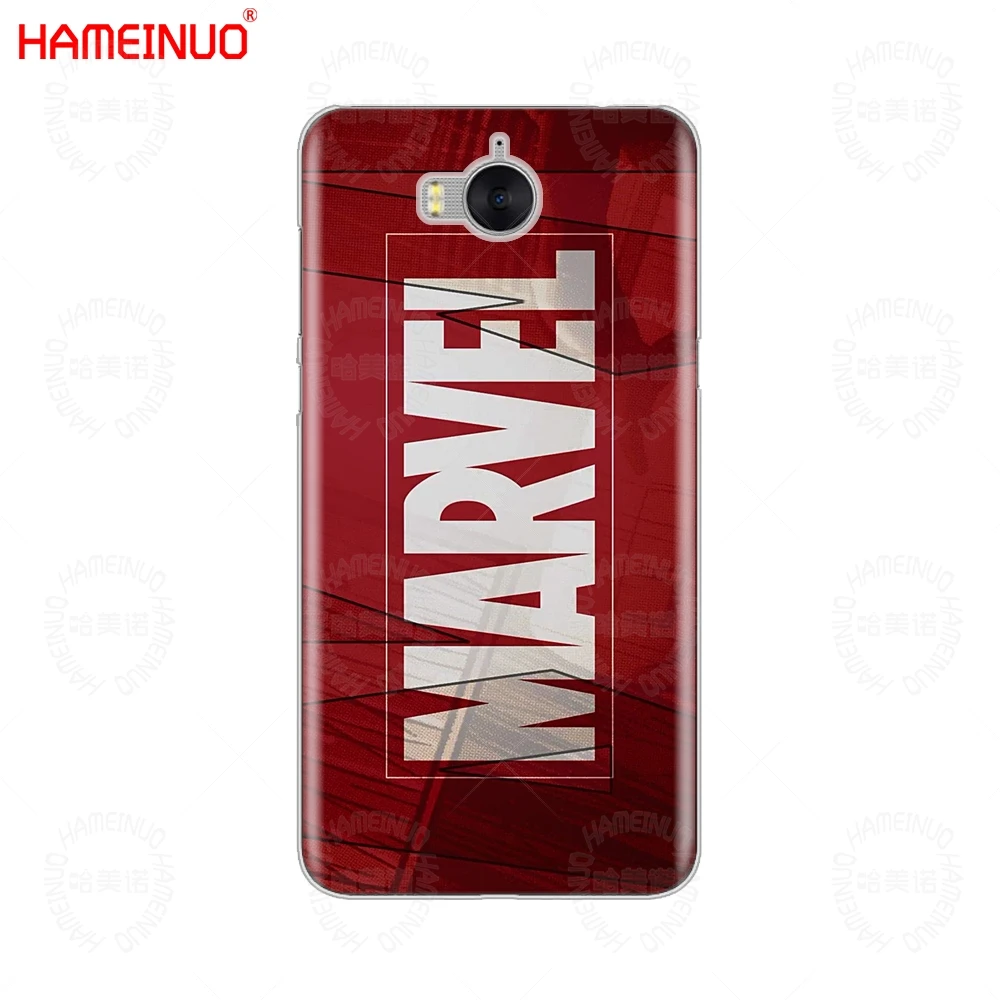 HAMEINUO супергероев Marvel для мобильного телефона чехол для huawei honor 3C 4X 4C 5C 5X6 7 Y3 Y6 Y5 2 II Y560 Y7