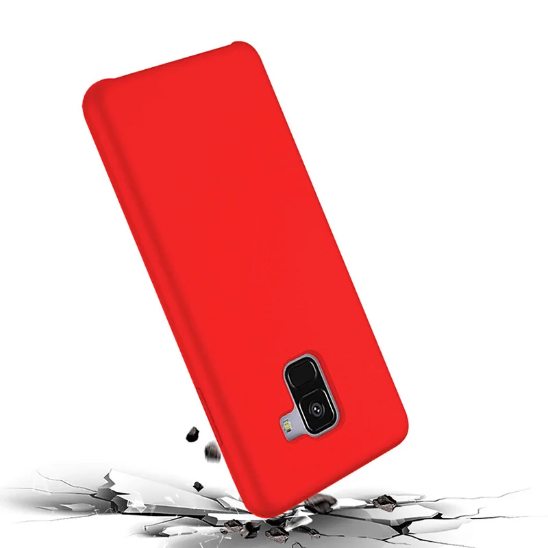 Официальный Стильный силиконовый чехол для samsung Galaxy A8 A7 A5 A9 2018 A6 плюс J2 J5 J7 Grand prime |