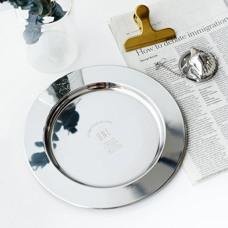 Серебряное Стекло 304 нержавеющая сталь кружка для завтрака молочный фруктовый