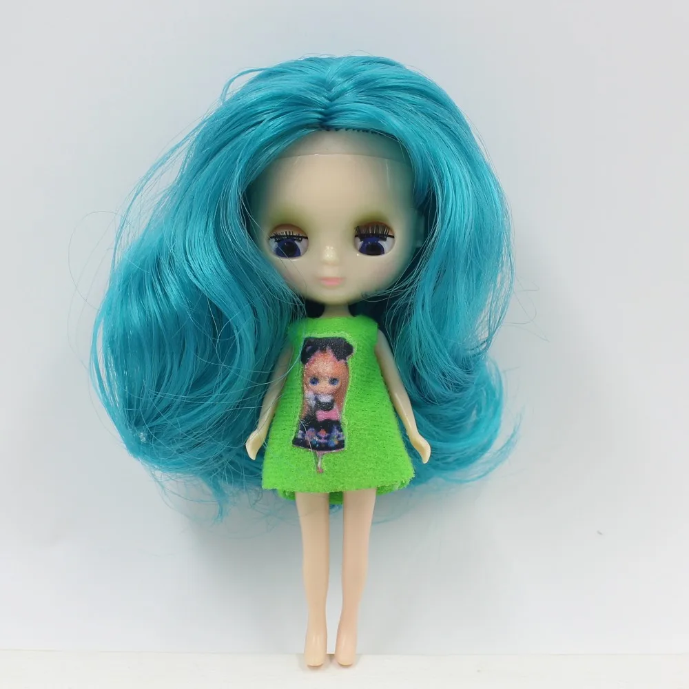 DBS blyth мини-кукла игрушка 10 см Обнаженная кукла Красочные длинные волосы | Игрушки