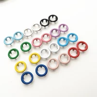 wholesale 1000 sets 9 5mm 12 colors metal prong ring buttons press studs sewing craft fastener snap pliers craft tool buttons