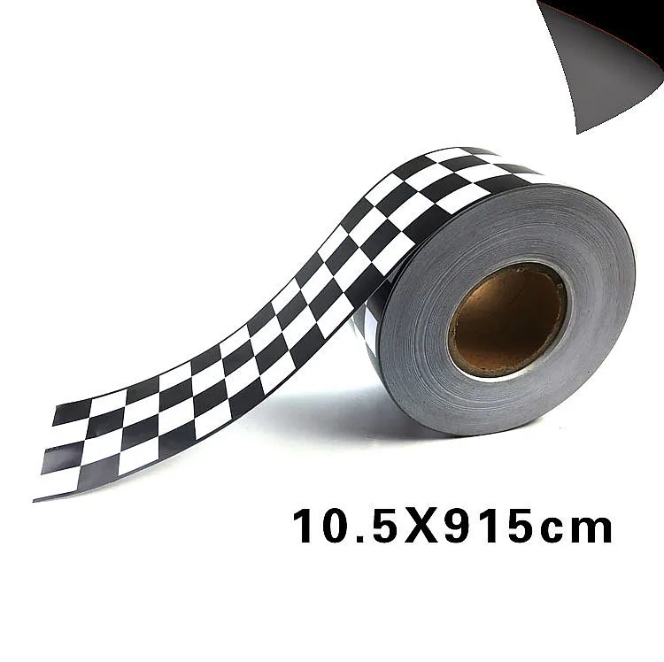 Горячая Распродажа 10 5*915 см 1 рулон автомобиль гоночный трек наклейки на авто