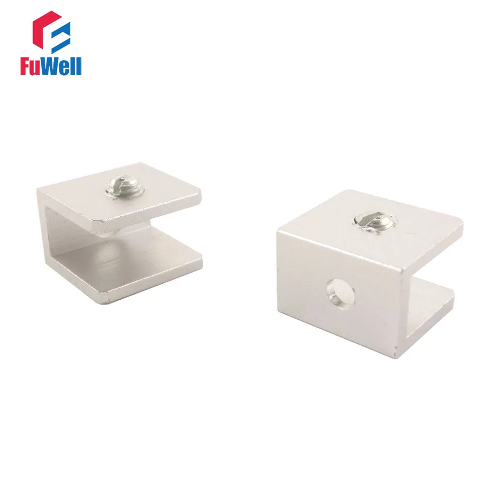 10 шт. стеклянный зажим для шкафа 6 8 мм|glass shelf holder|glass clampglass clip |