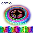 WS2812B Светодиодная лента, индивидуально Адресуемая RGB умная Пиксельная лента 1 м2 м3 М WS2812 IC цифровая светодиодная лента Водонепроницаемая 5 в 3060 светодиодов