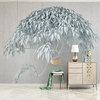 nordic style creative big tree stone modern wallpaper for walls 3d living room sofa background home decor mural 3d wall cloth
