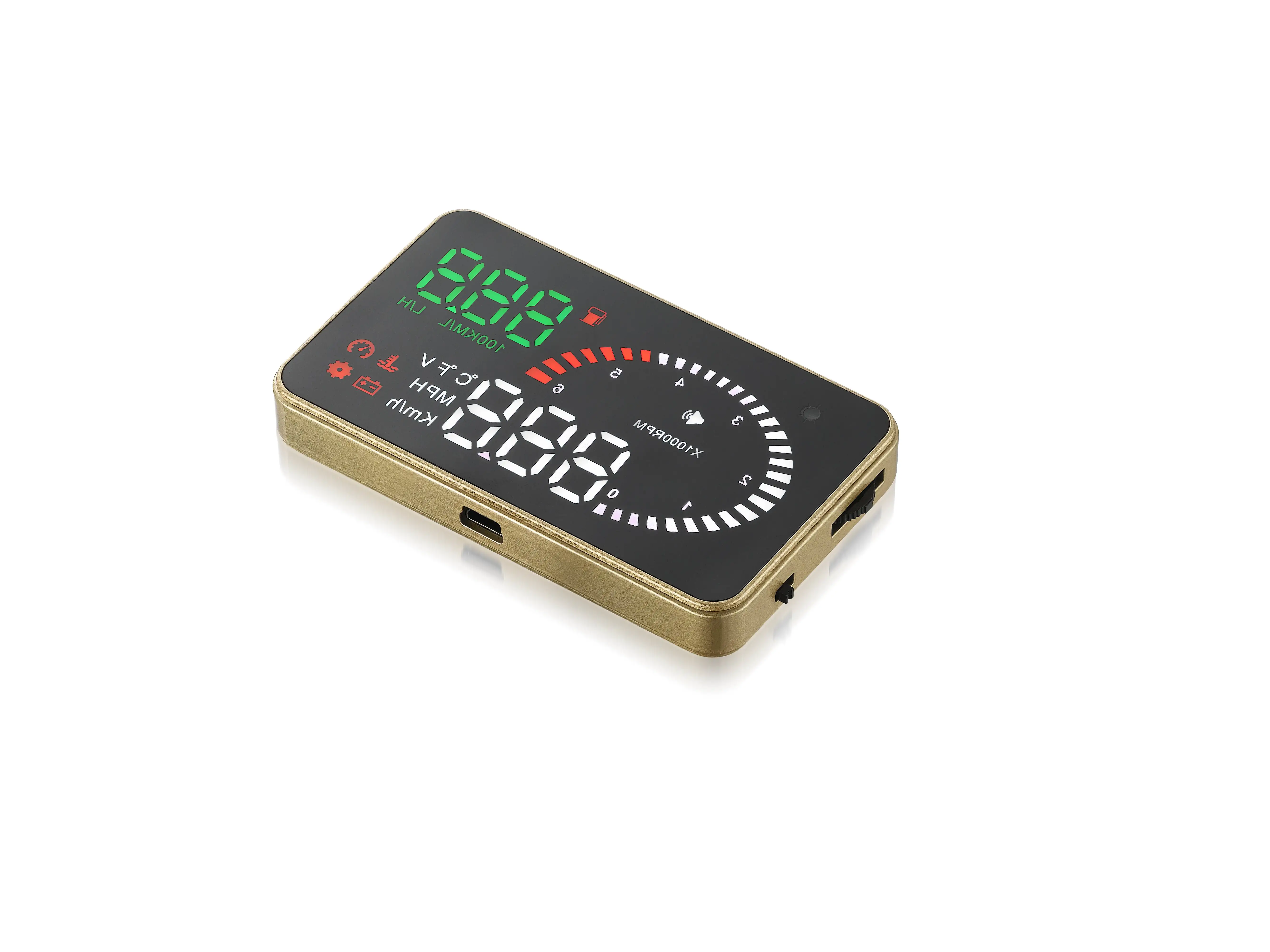 Автомобильный проектор на лобовое стекло бренда XUNMA OBD2 II EUOBD Предупреждение