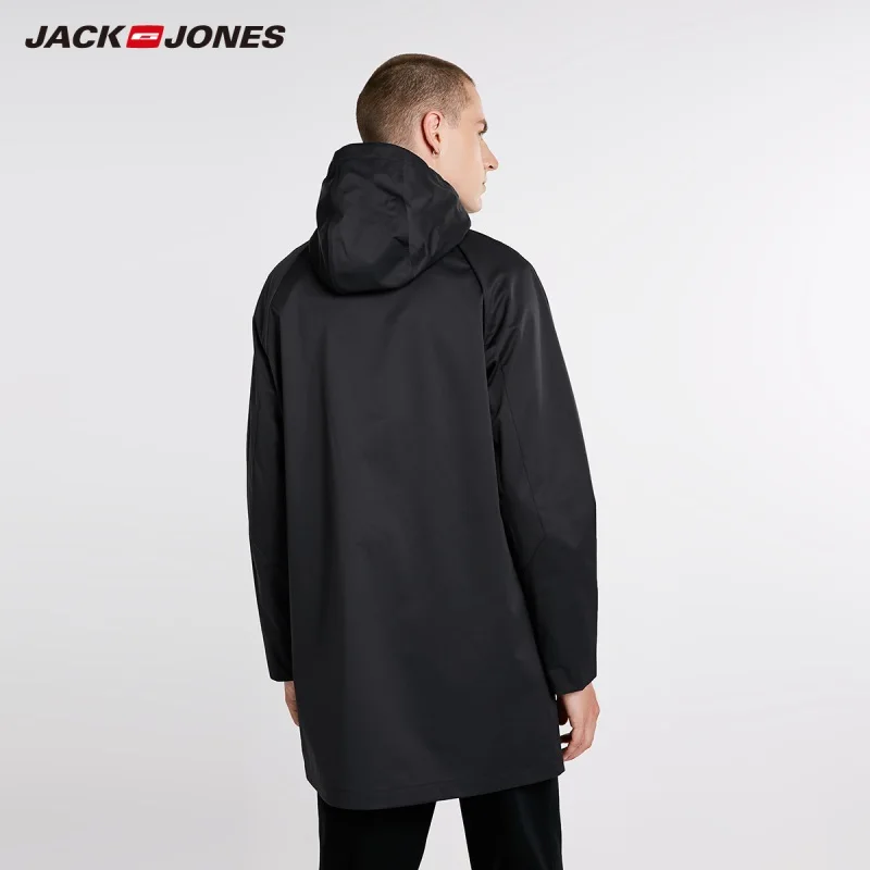 JackJones Мужская куртка с капюшоном Тренч длинная модный стиль мужская одежда 218321523 |