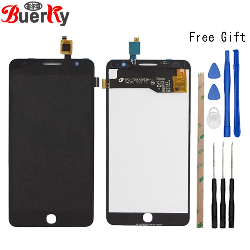 BKparts для Alcatel One Touch Pop Star 3G OT5022 5022X 5022D 5022 ЖК дисплей сенсорный экран стекло