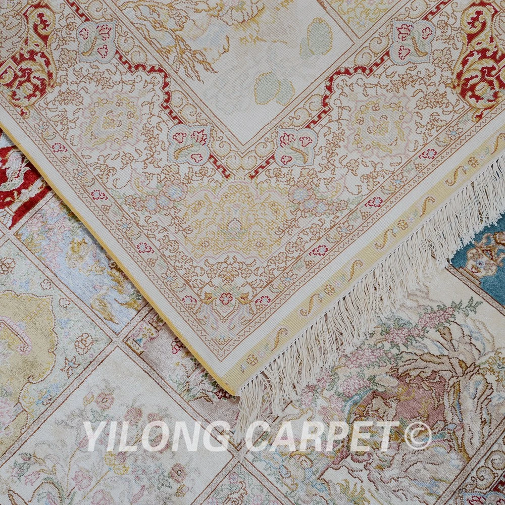 Традиционный садовый дизайнерский коврик Yilong 4 'x 6' для гостиной выгодный